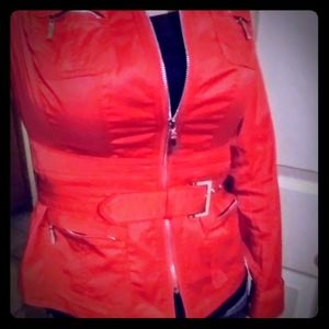 WHBM red jacket